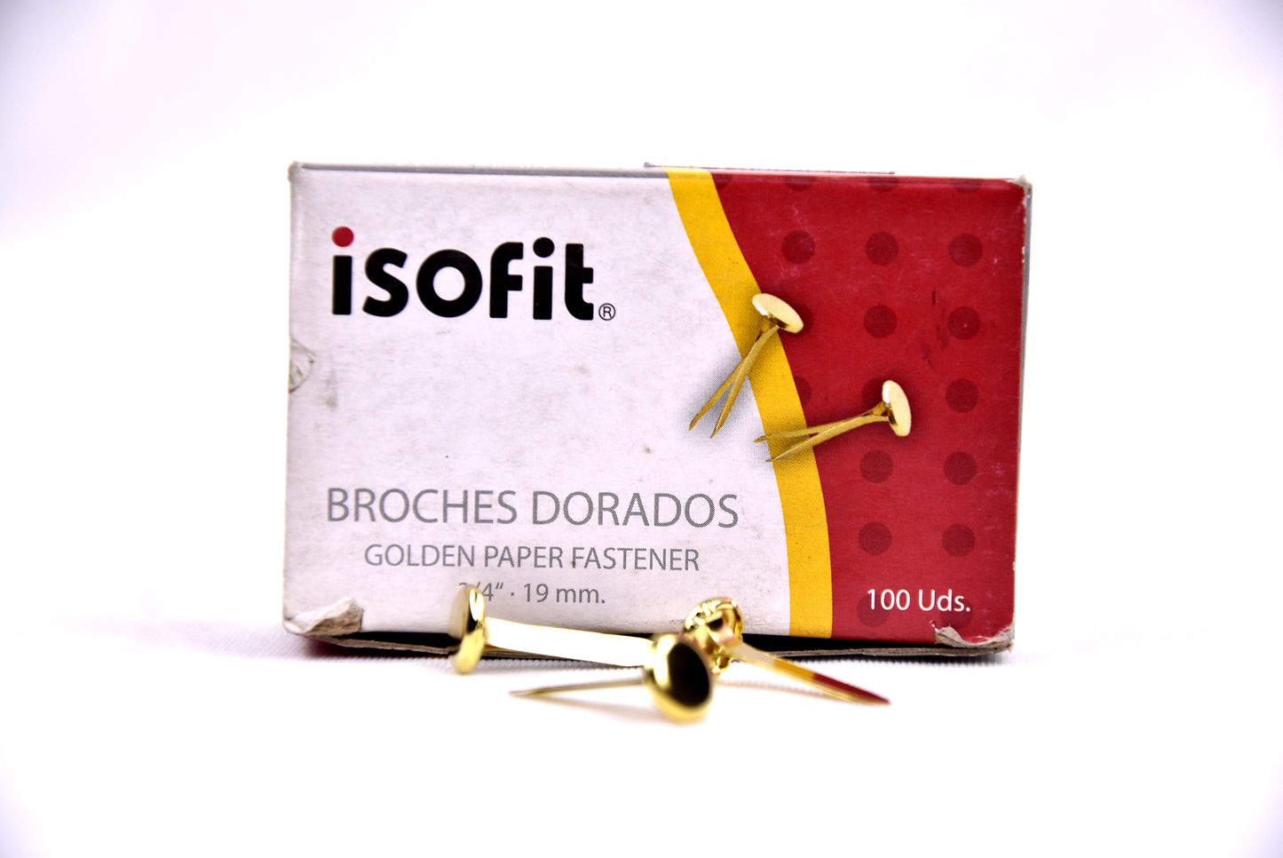 Oficina Broches Dorado isofit