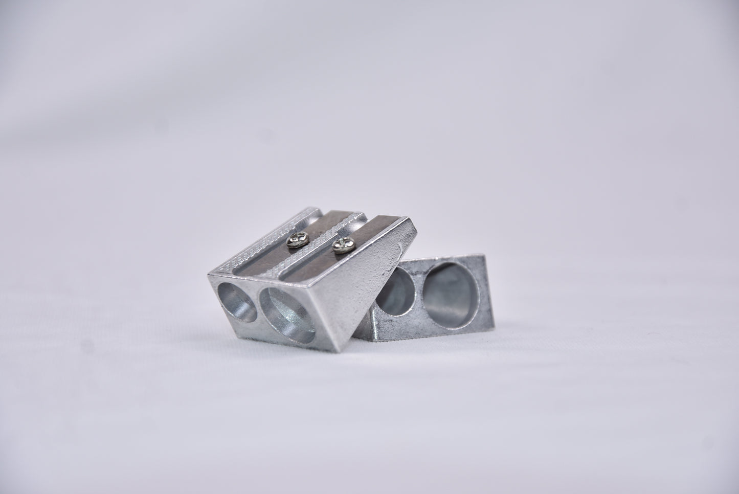 Maquinilla Metalica con dos agujeros