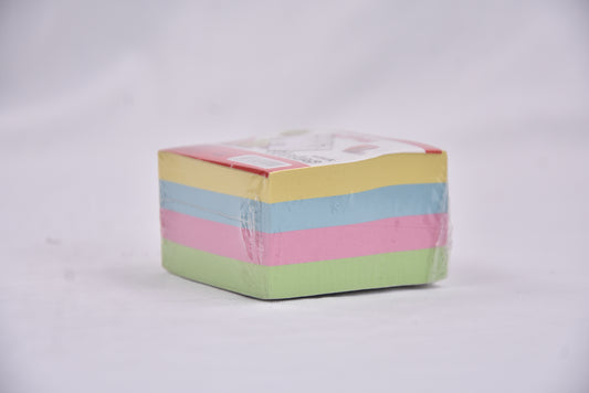 blok de notas de color pastel