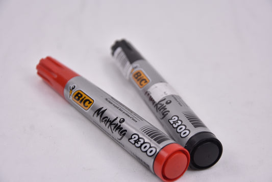 Marcador Permanente Bic Negro Rojo Azul