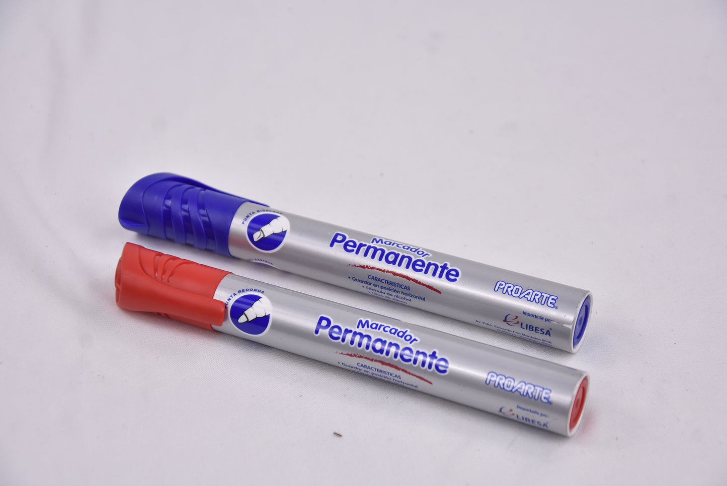 Marcador Permanente Proarte Azuly Rojo