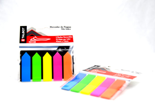Nota adhesiva para marcadores pagina de colore