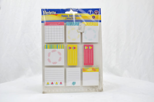 Notas adhesivas merleto